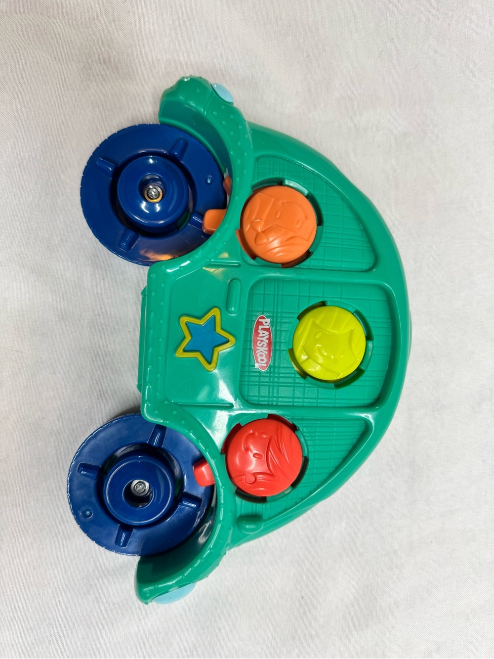 Playskool Roll N Gears Car B0500 Toddler Learning Activity Toy Incomplete